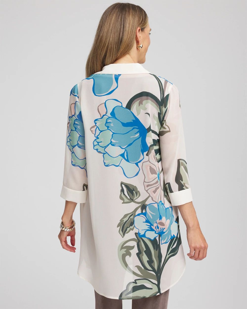 Travelers™ Artisanal Chiffon Tunic