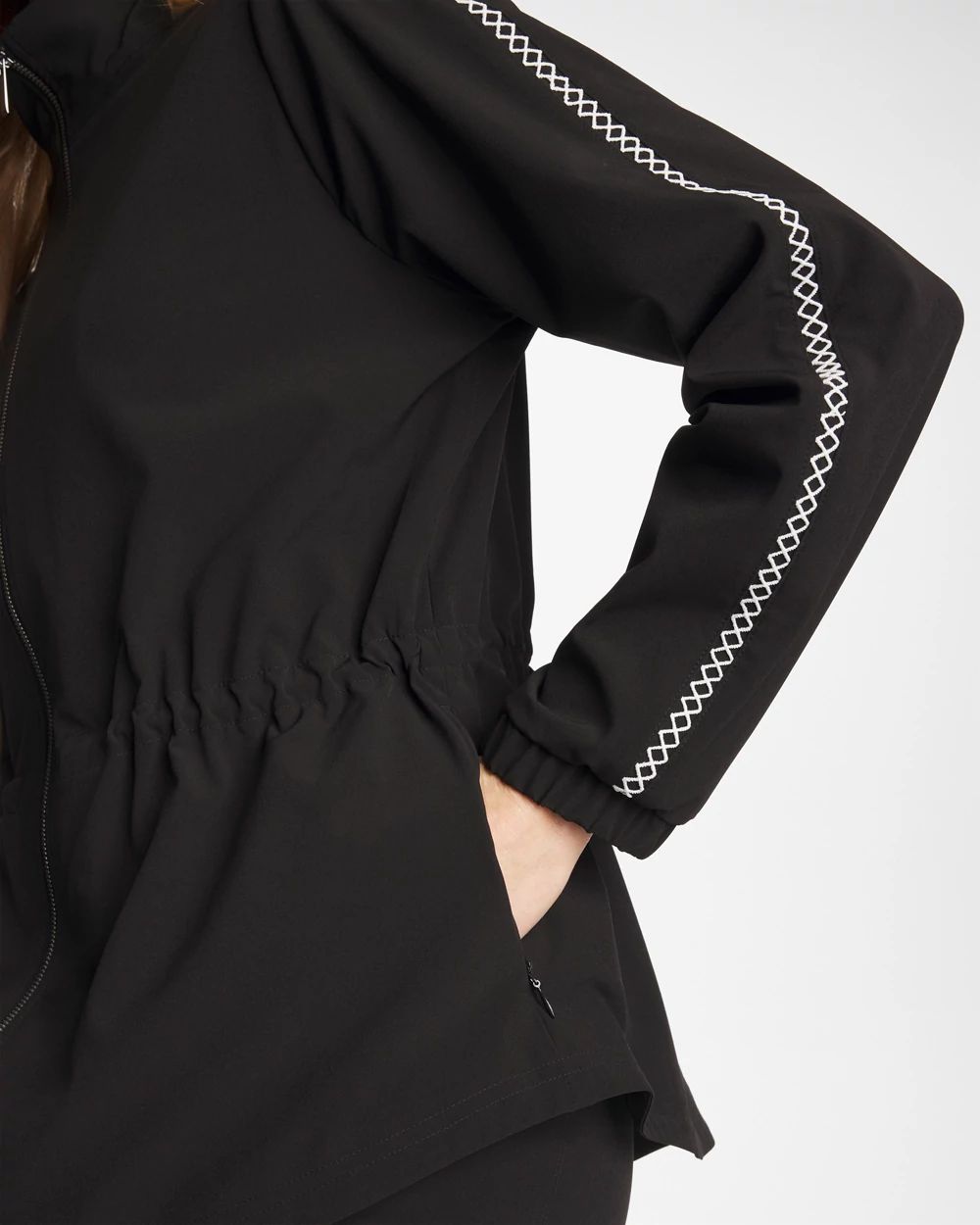 Zenergy® UPF Lattice-Trim Jacket click to view larger image.