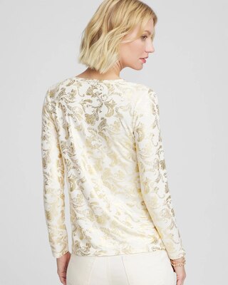 Touch of Cool™ Foiled Layering Tee click to view larger image.