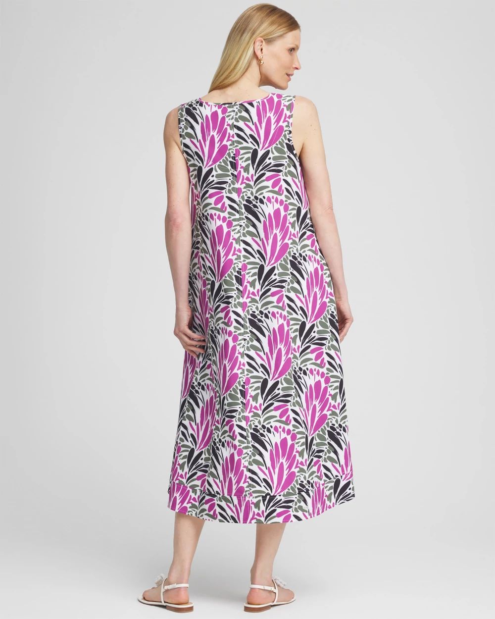 Zenergy® UPF Floral Sleeveless Dress