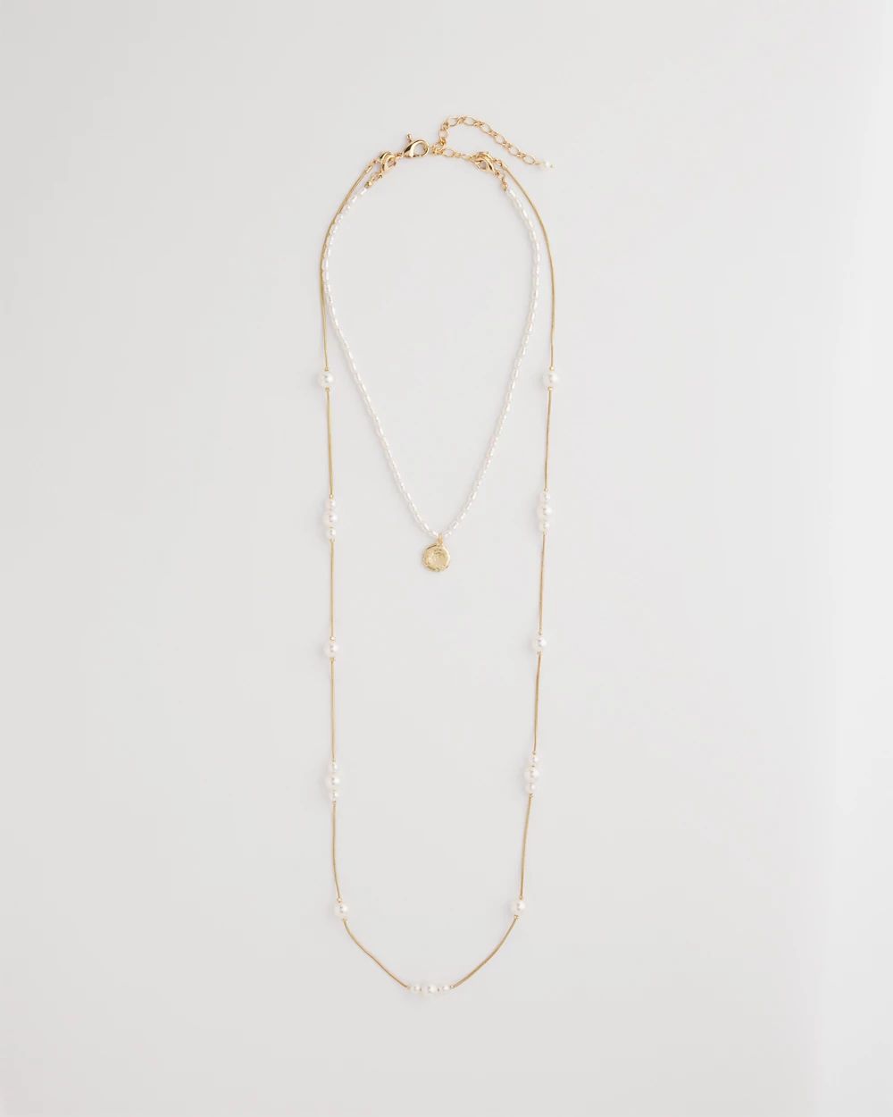 Convertible Faux Pearl Necklace