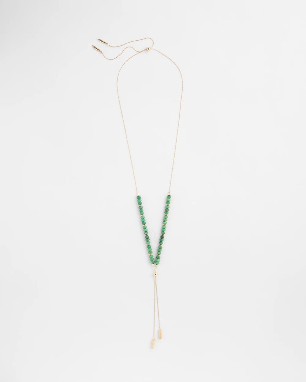 Convertible Beaded Lariat Y-Necklace