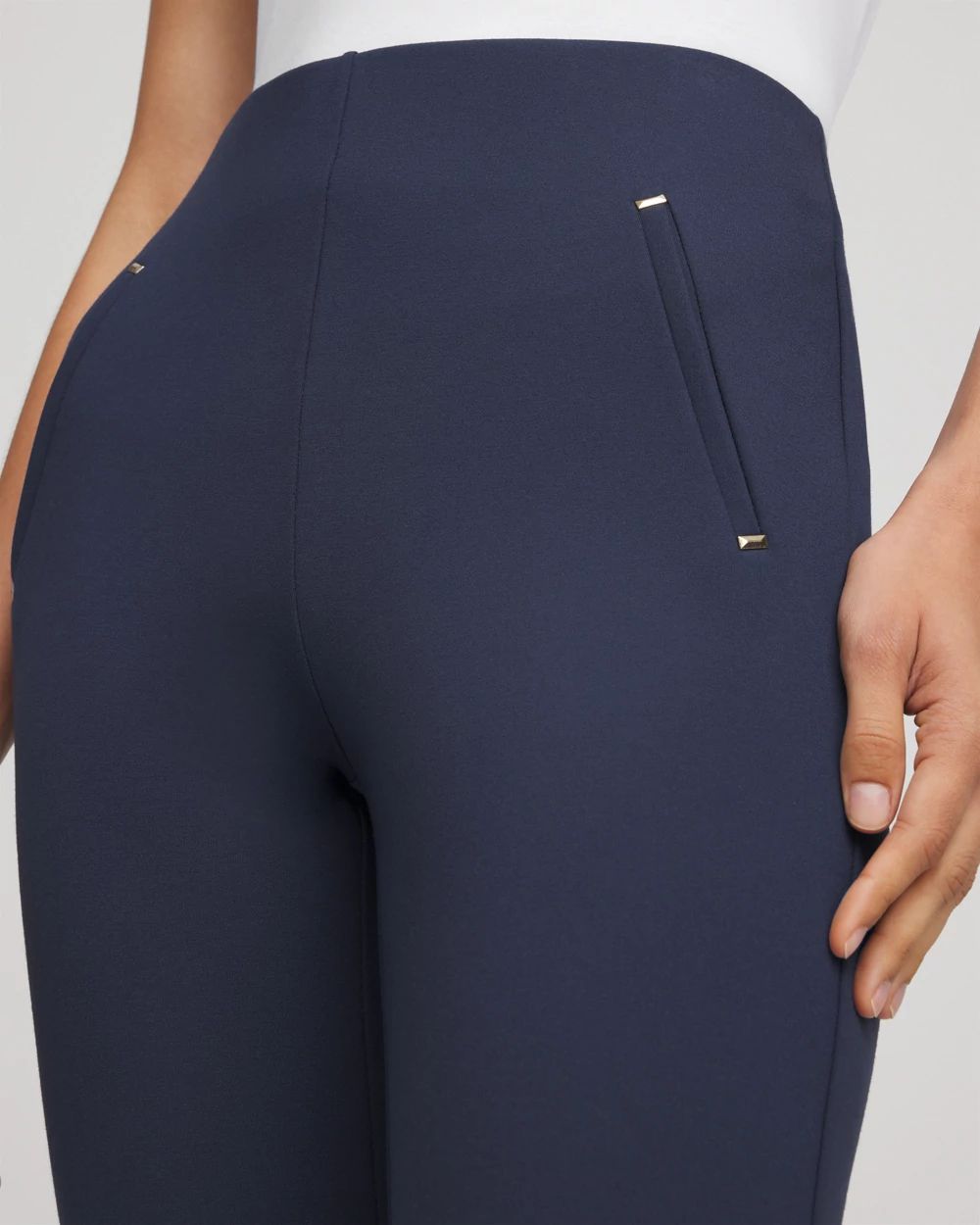 Juliet Slim Trim Detail Pants click to view larger image.