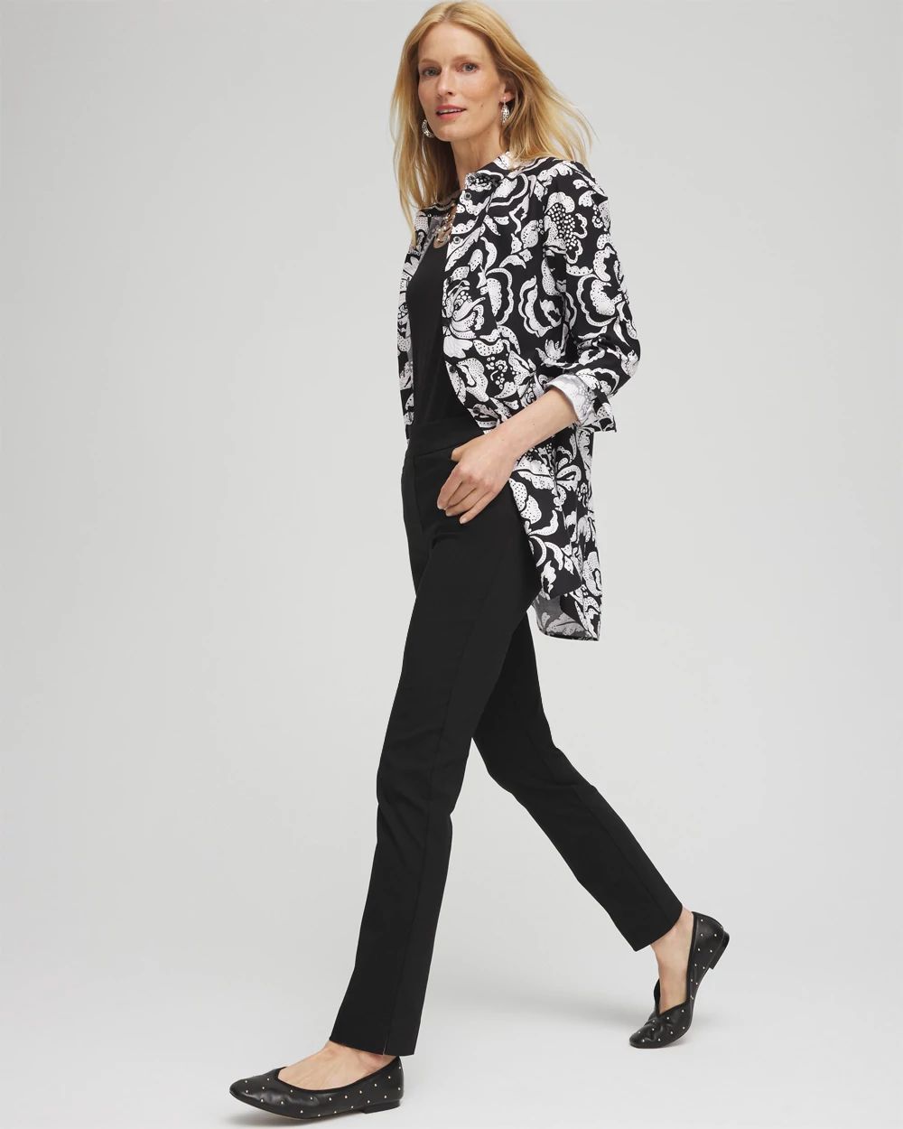 Brigitte™ Slim Pull-On Ankle Pants