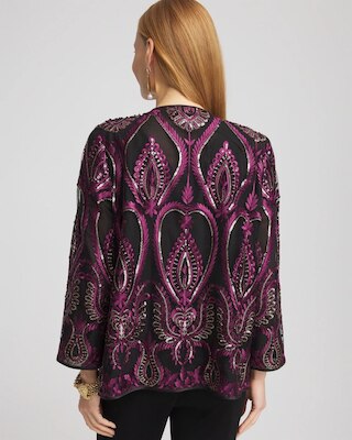 Travelers™ Collection Mesh Embroidered Jacket click to view larger image.