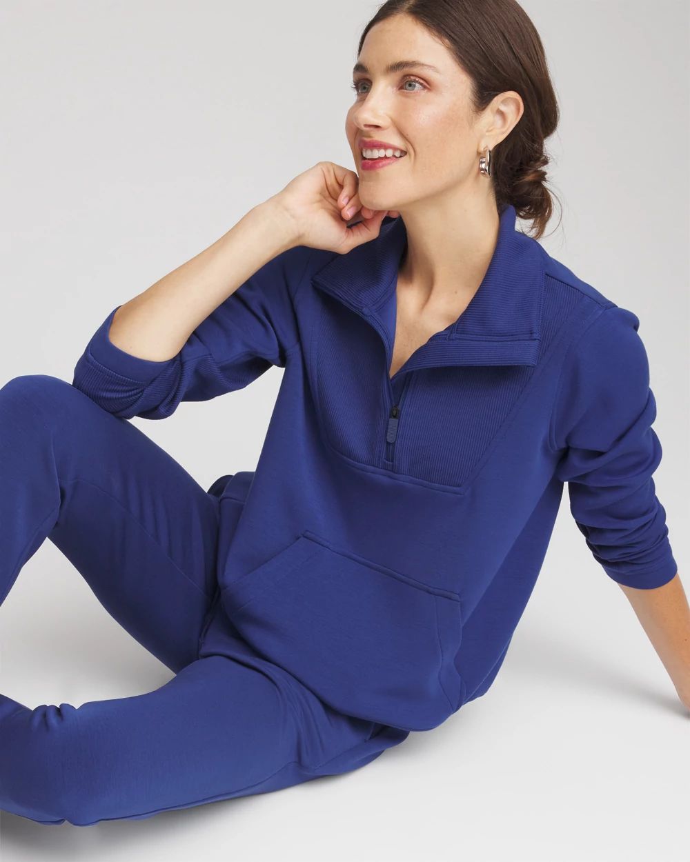 Zenergy® Ribbed Sweatshirt