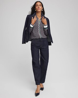 Faux Silk Twill Shirt click to view larger image.