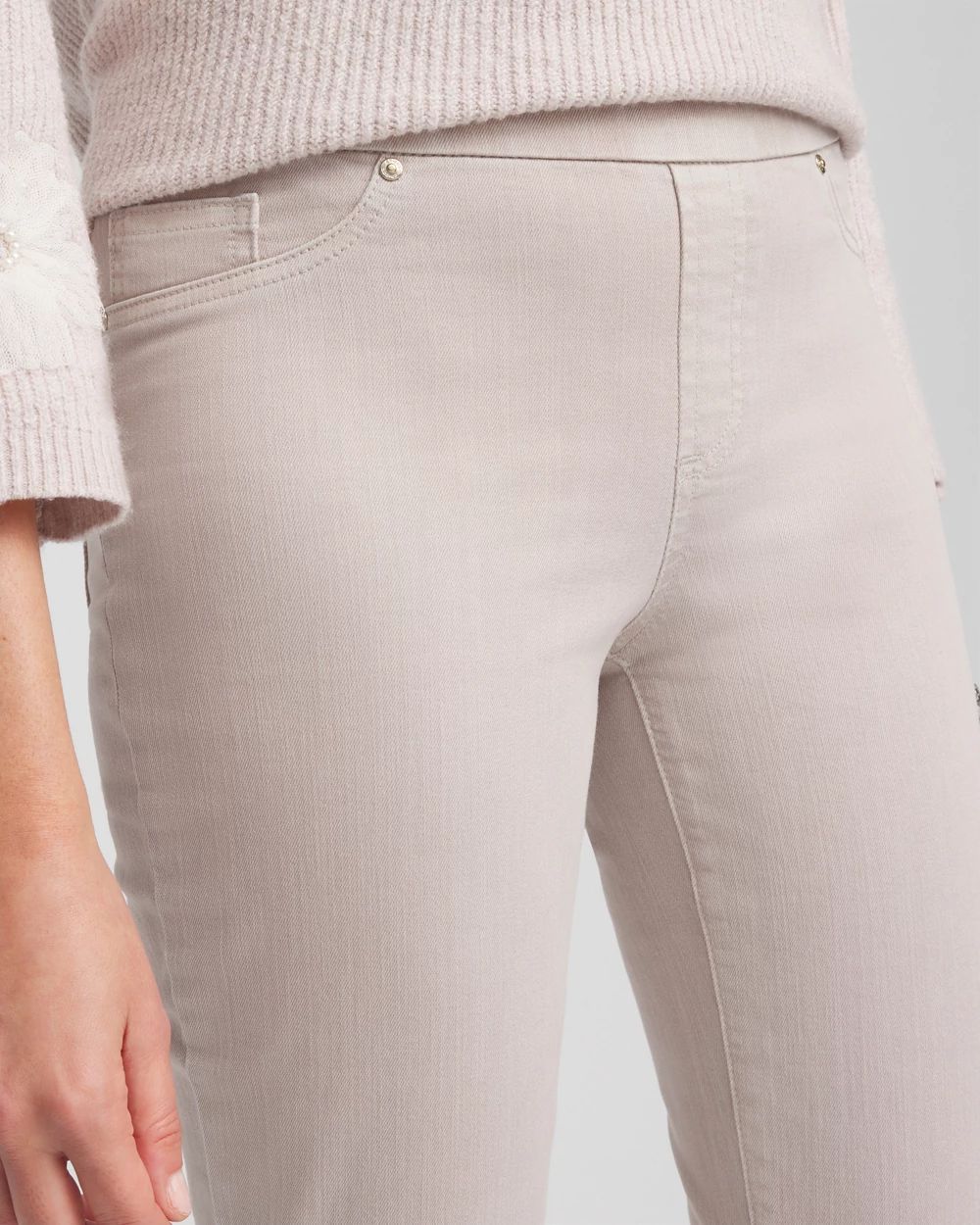 Denim Pull-On Jeggings click to view larger image.