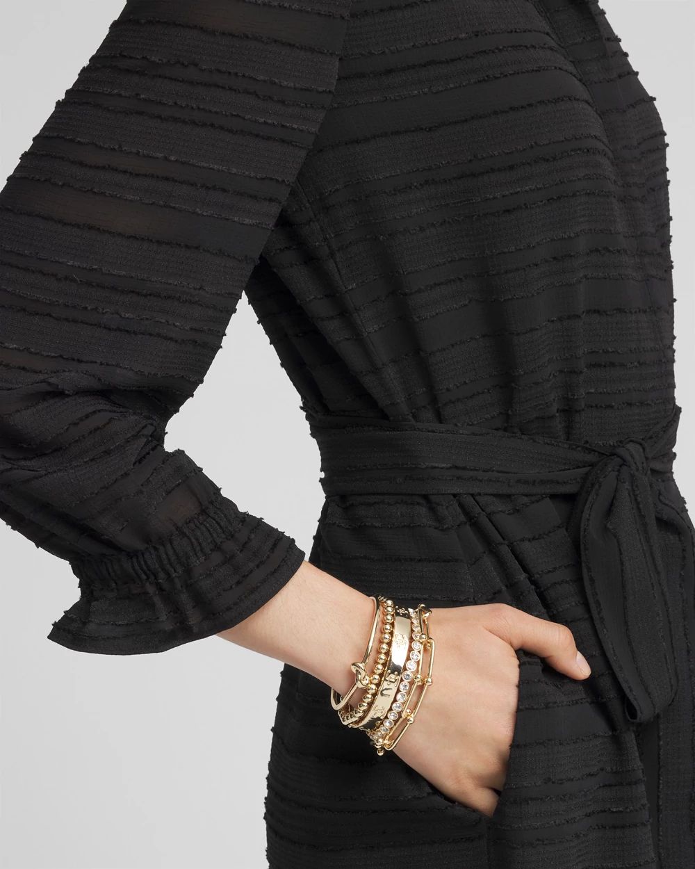 Ruffle Hem Shirt Dress