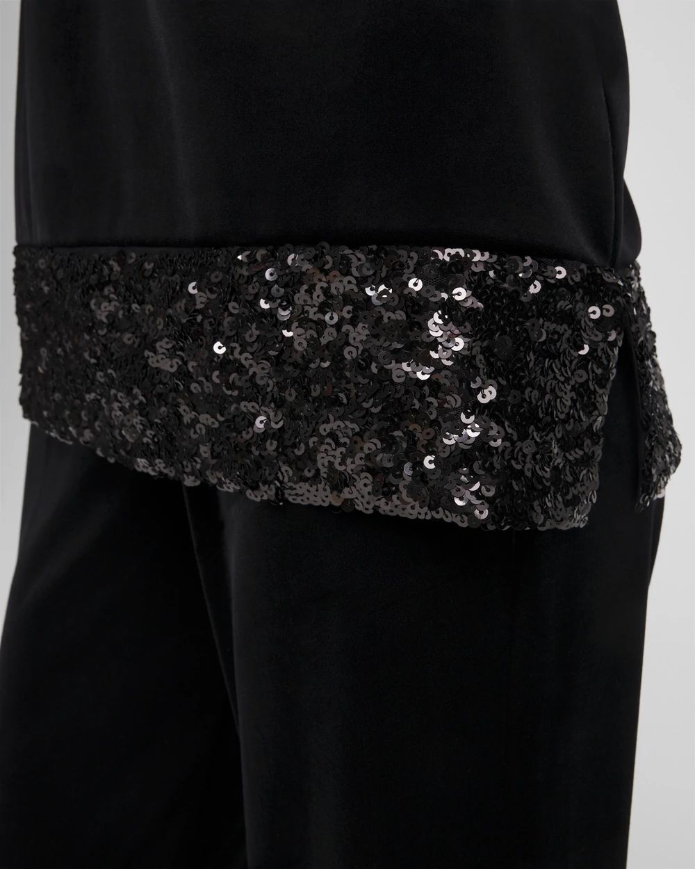 Travelers™ Velvet Sequin Tunic click to view larger image.
