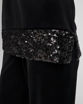 Travelers™ Velvet Sequin Tunic click to view larger image.