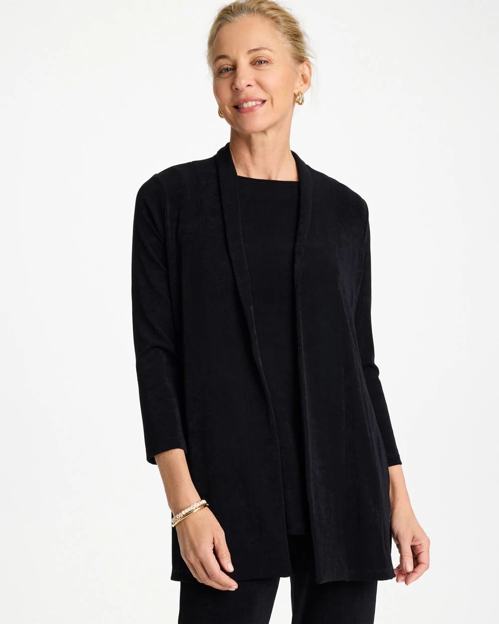 Travelers™ Classic Long Knit Jacket