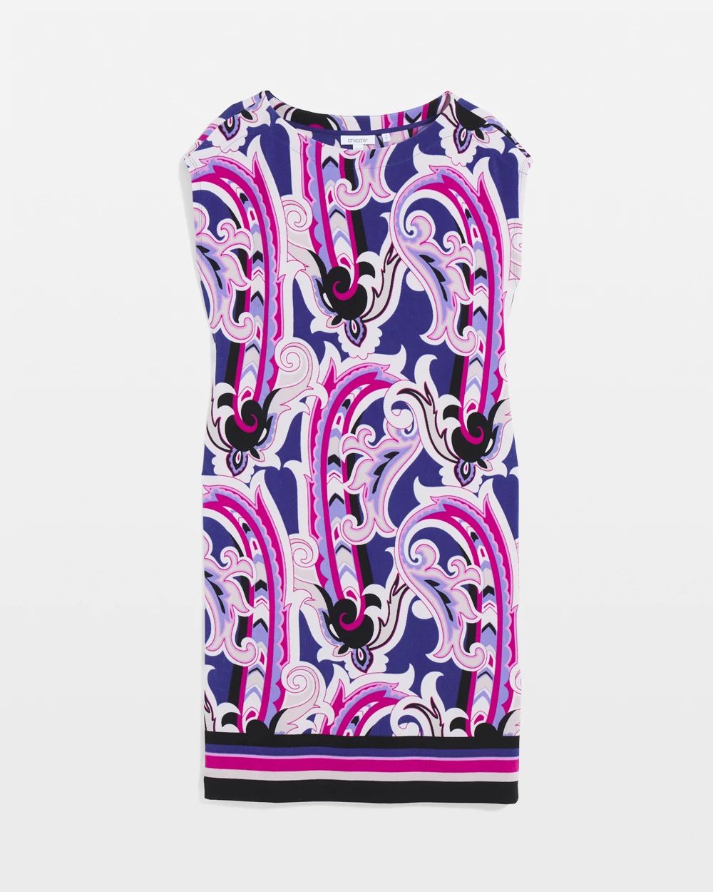 Travelers™ Paisley Cap-Sleeved Dress