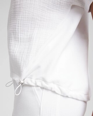 Zenergy® Gauze Lounge Shirt click to view larger image.