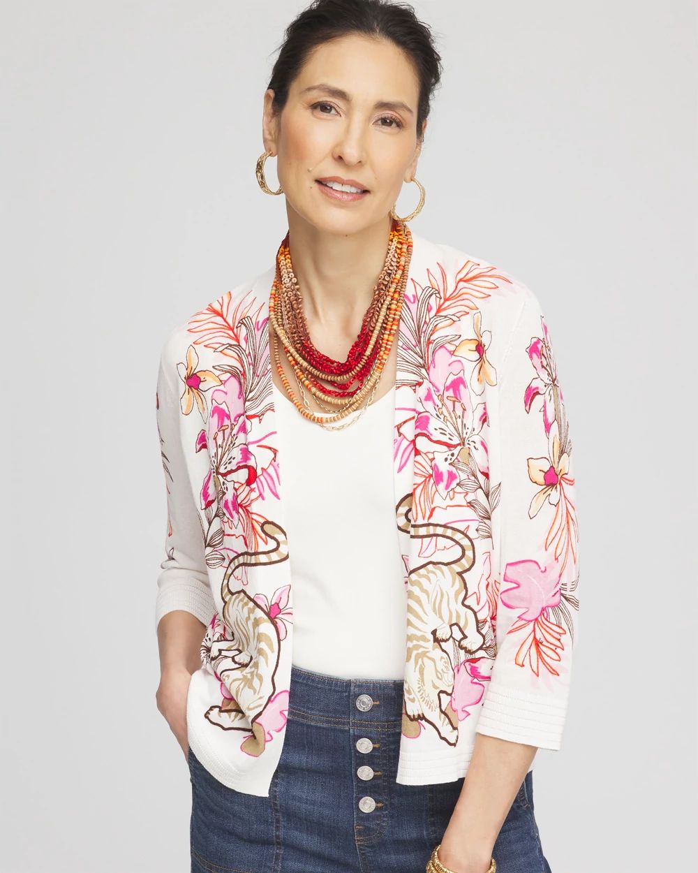 Summer Romance Floral Cardigan