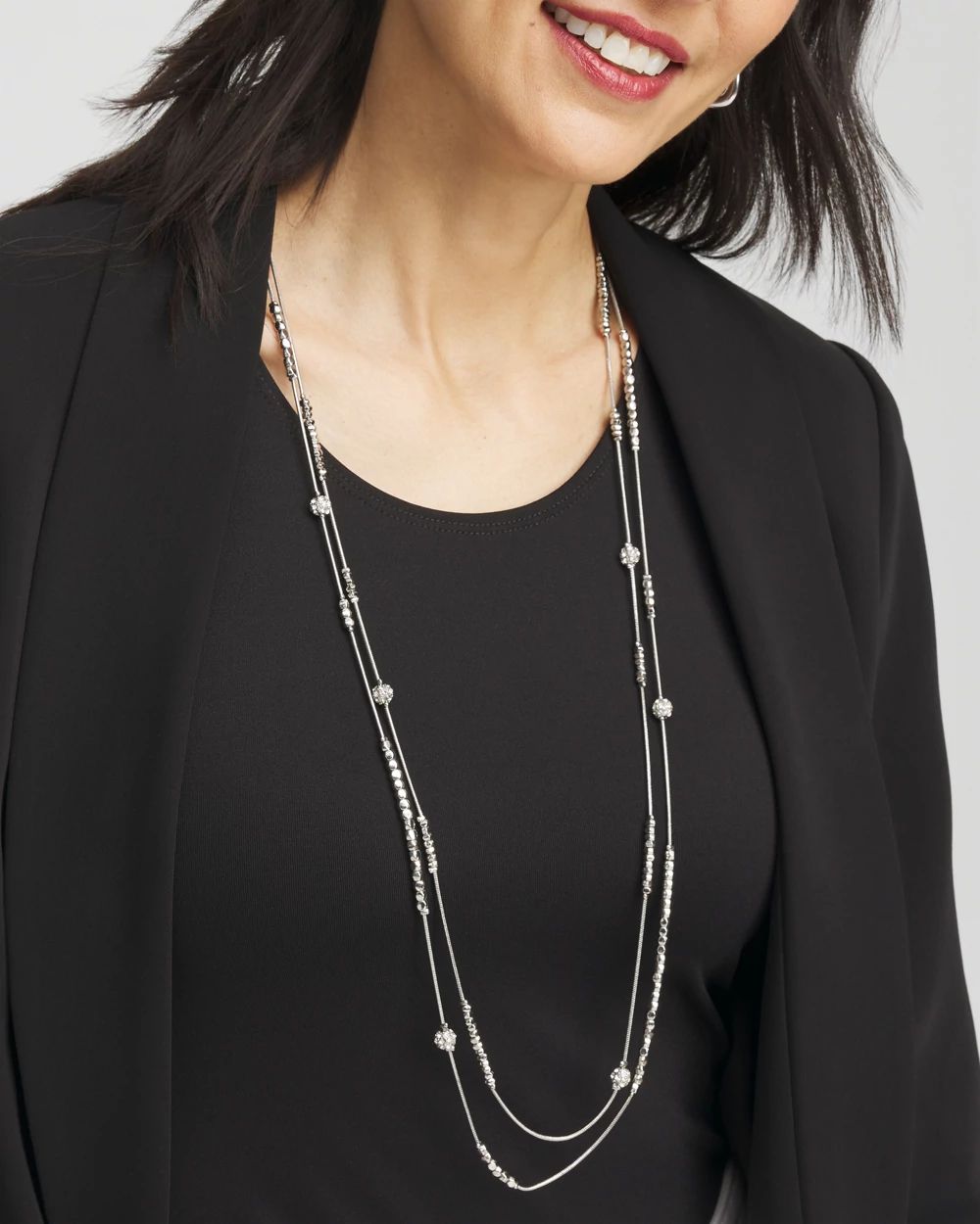 Hexie Multi-Strand Necklace