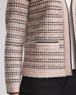 Sunset Abstract Sweater Jacket click to view larger image.