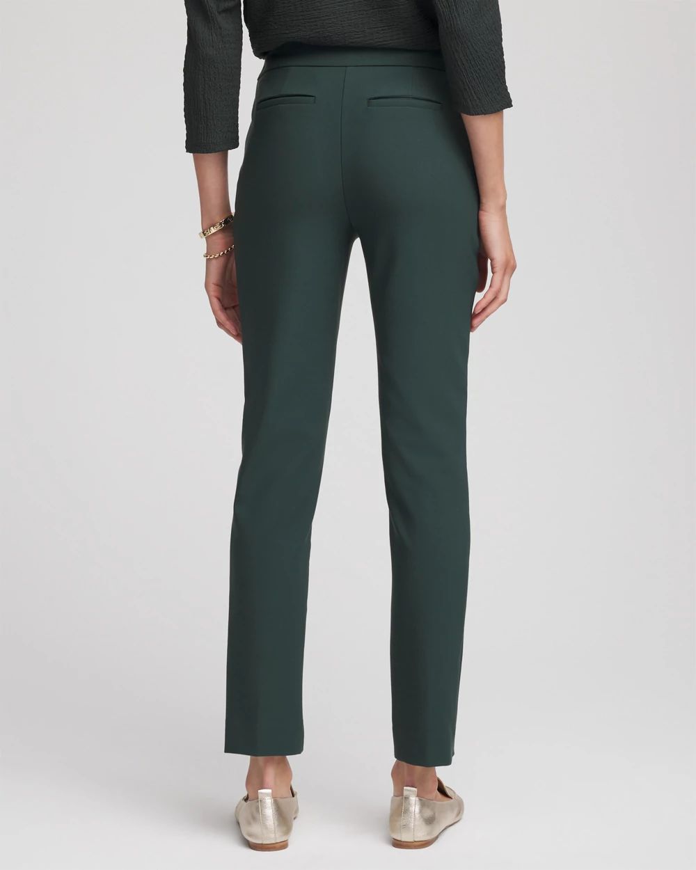 Lightweight Juliet Straight Ankle Pants