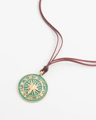 Sundial Medallion Pendant click to view larger image.