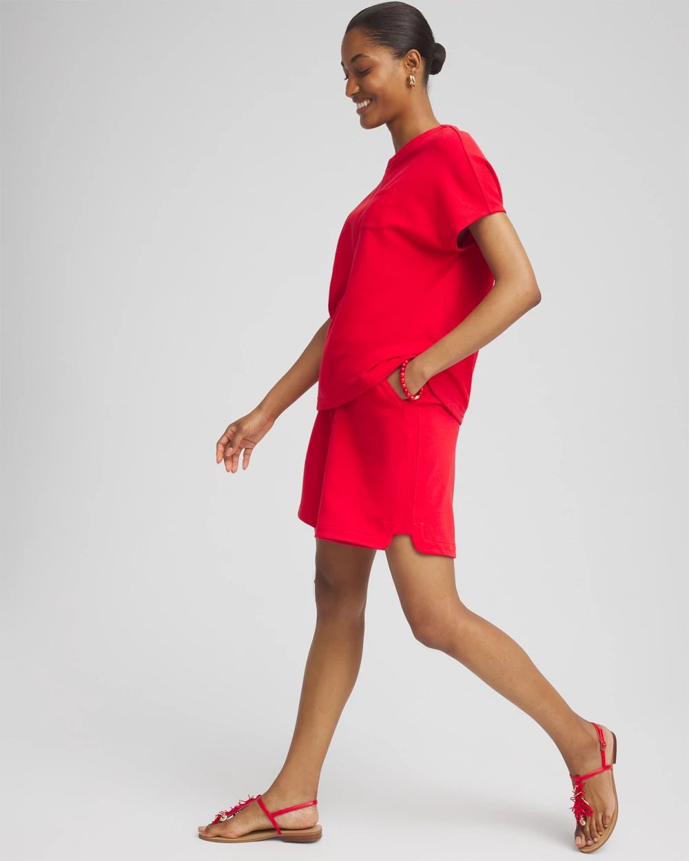 Zenergy® French Terry Cotton Shorts