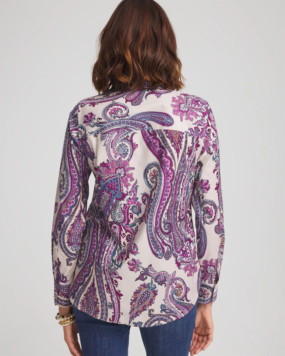 No Iron™ Paisley Shirt