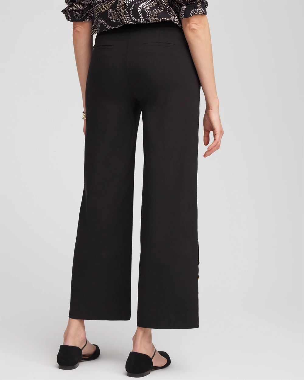 Brigitte™ Cropped Wide-Leg Pants