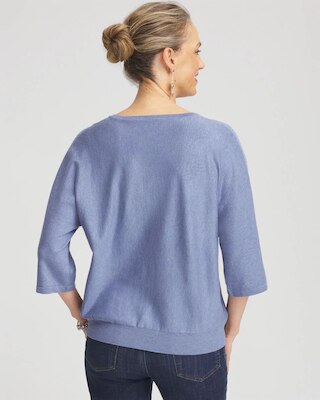 Dolman V-Neck Sweater click to view larger image.