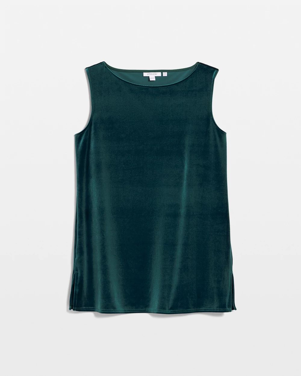 Travelers™ Velvet Side-Slit Tank