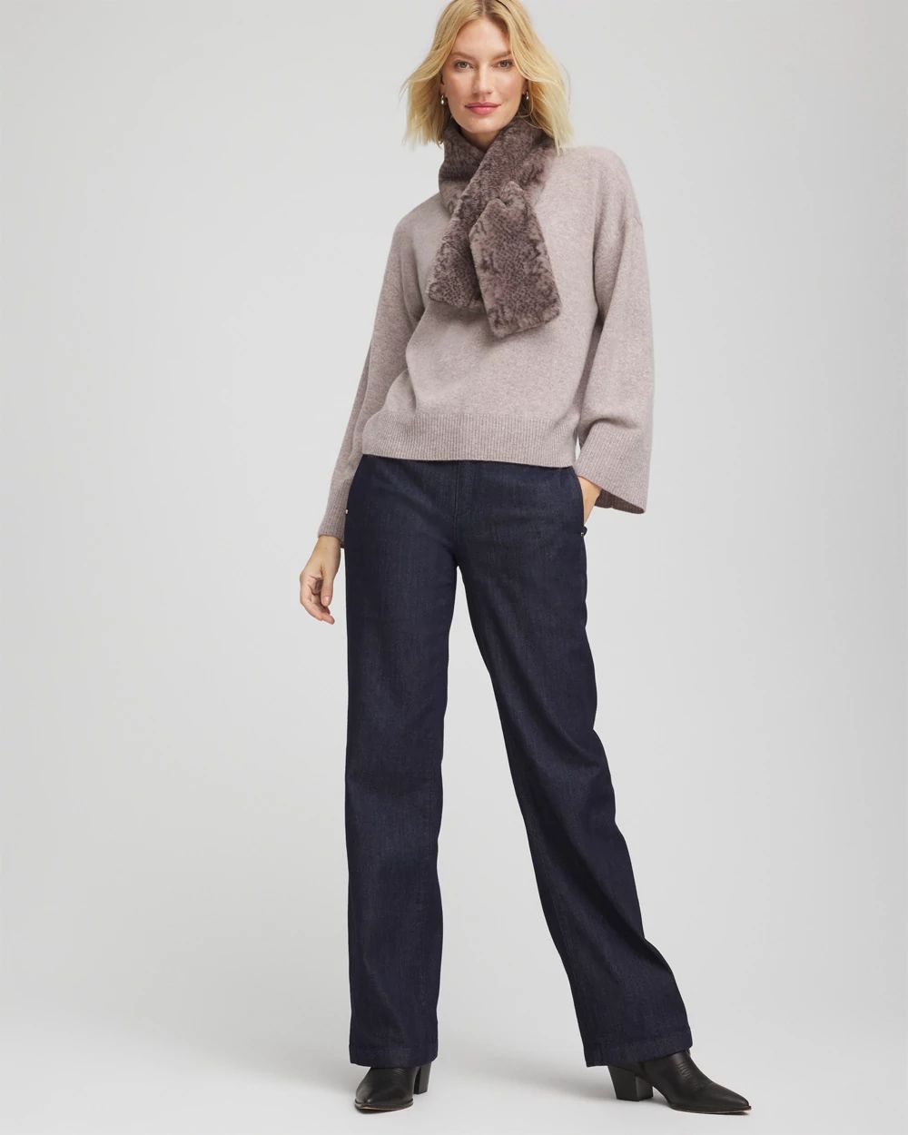 Cashmere Mockneck Sweater