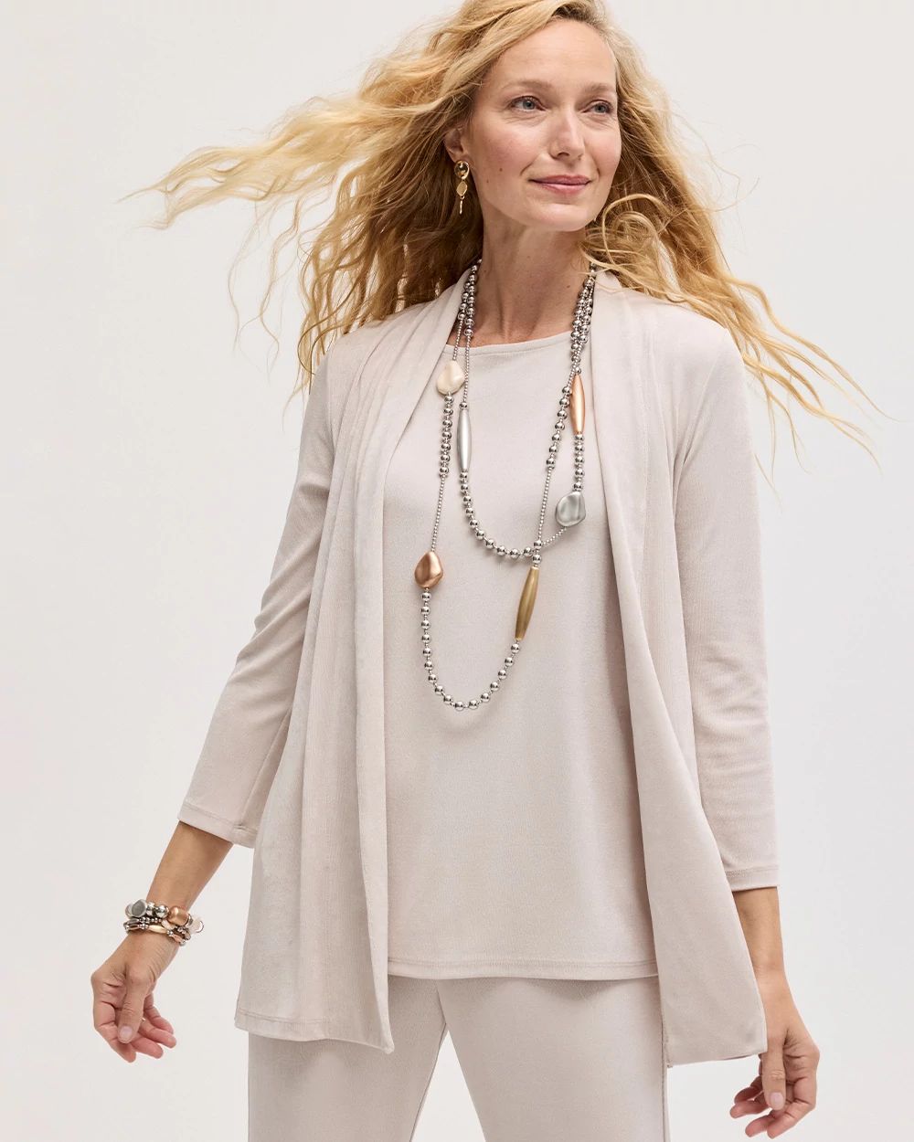 Travelers™ Long Knit Jacket