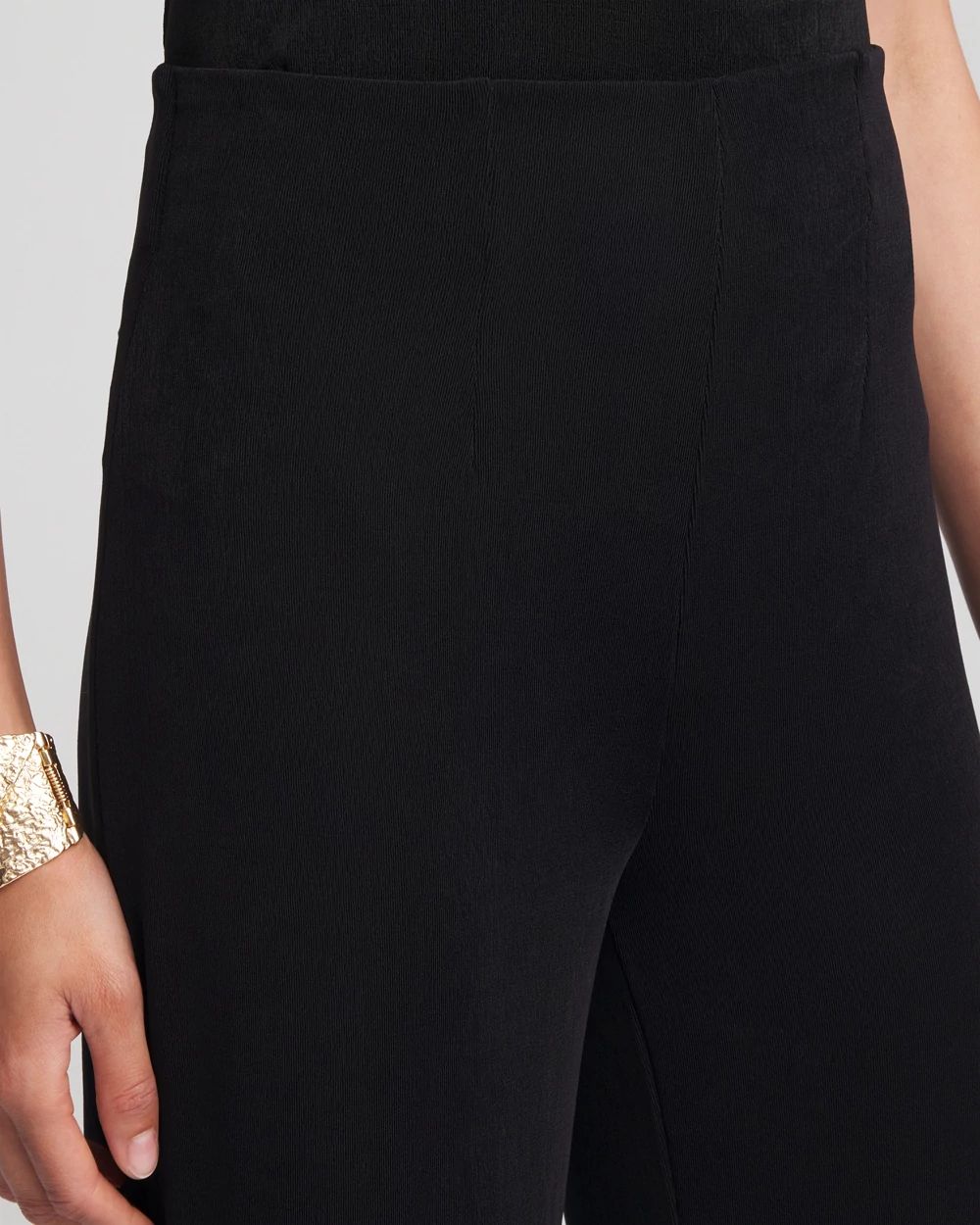 Travelers™ Hollywood-Waist Straight-Leg Pants click to view larger image.