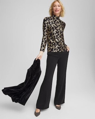 Touch of Cool™ Mockneck Layering Tee click to view larger image.