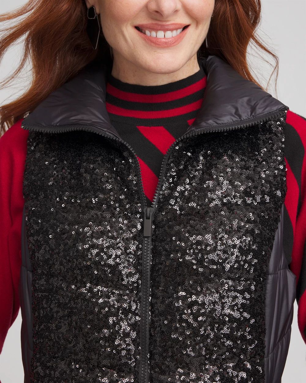 Zenergy® Sequin Vest click to view larger image.