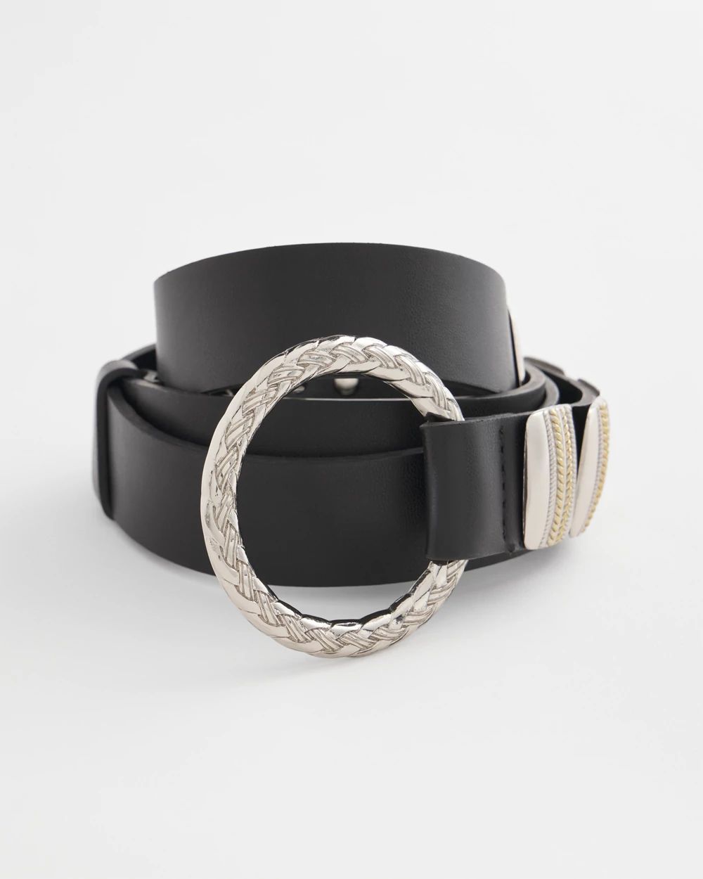 Mixed Metal Clasp Belt