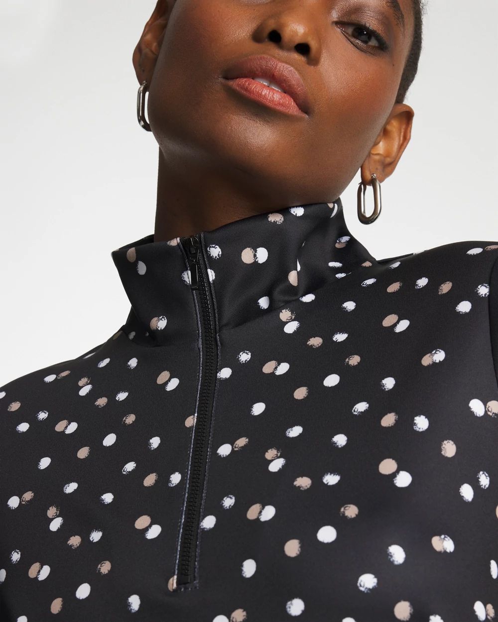 Zenergy® UPF Spotted Half Zip