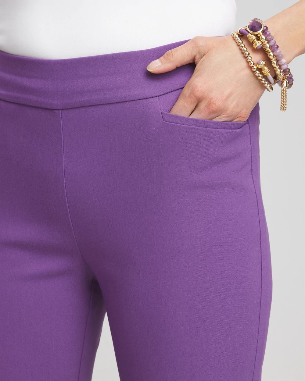 Brigitte™ Slim Pull-On Crop Pant click to view larger image.