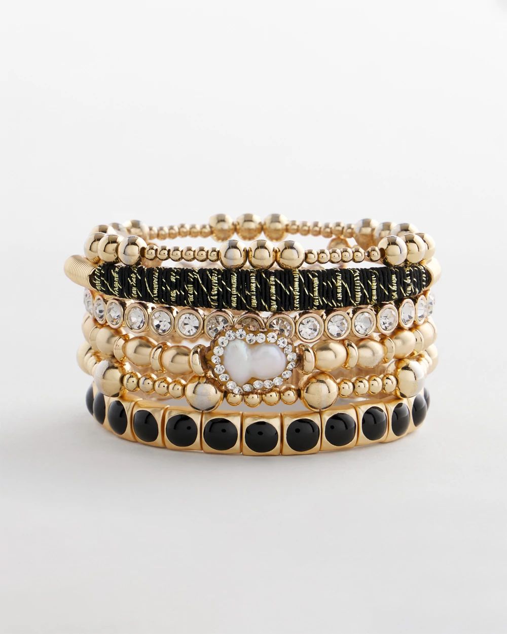 Thread Wrapped Cuff Bracelet click to view larger image.