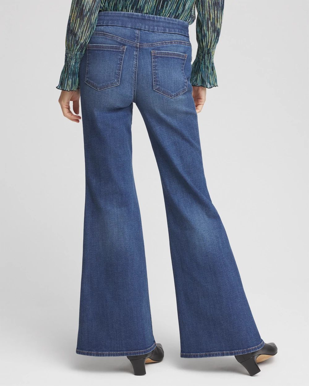 Pull On Flare Jeggings