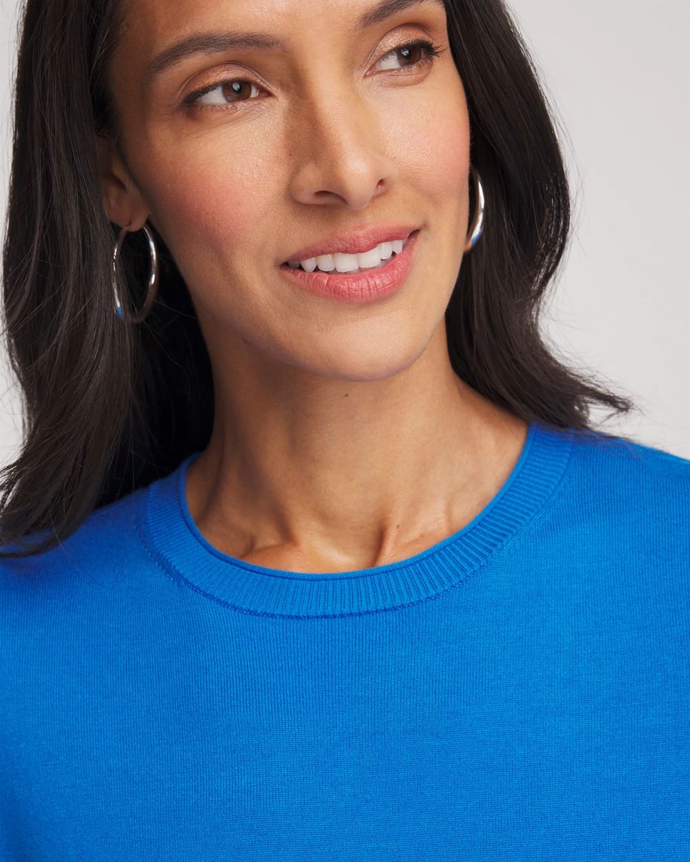 Ella Crewneck Pullover Sweater click to view larger image.