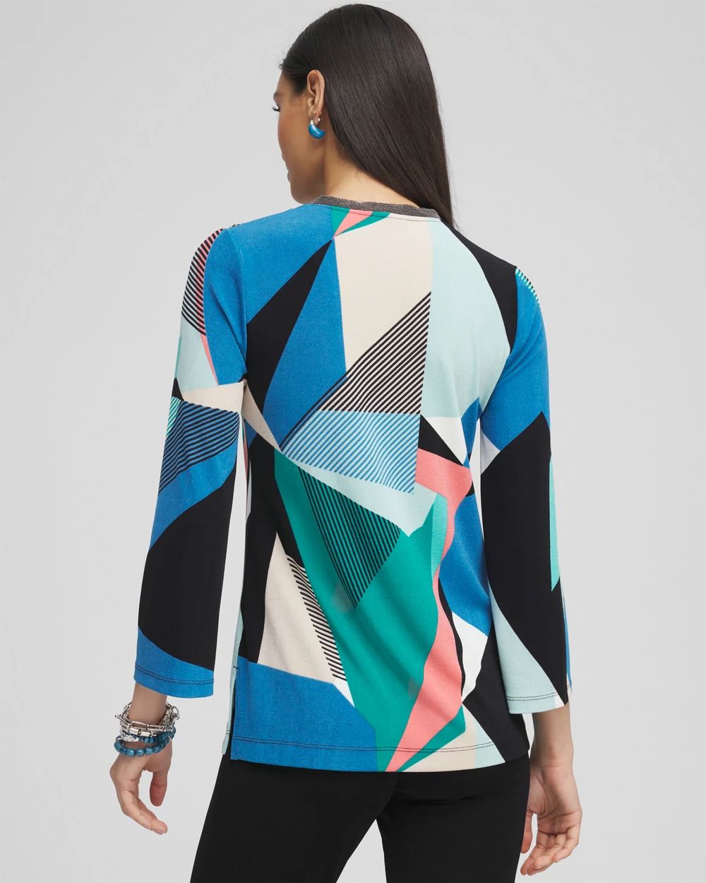 Travelers™ Beaded V-neck Tunic