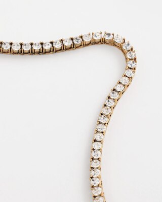 Vintage Tennis Necklace click to view larger image.