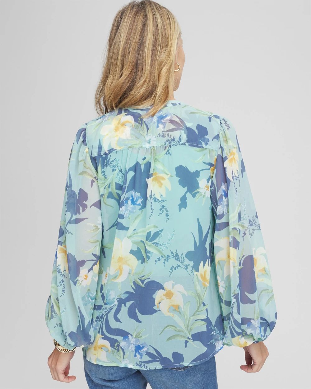 Georgette Wildflower Blouse