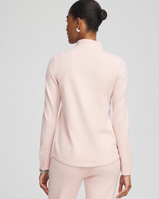 Zenergy® Luxe Half Zip Pullover Top click to view larger image.