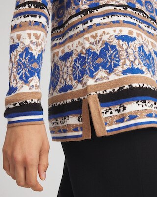 Animal Fair Isle Cardigan click to view larger image.