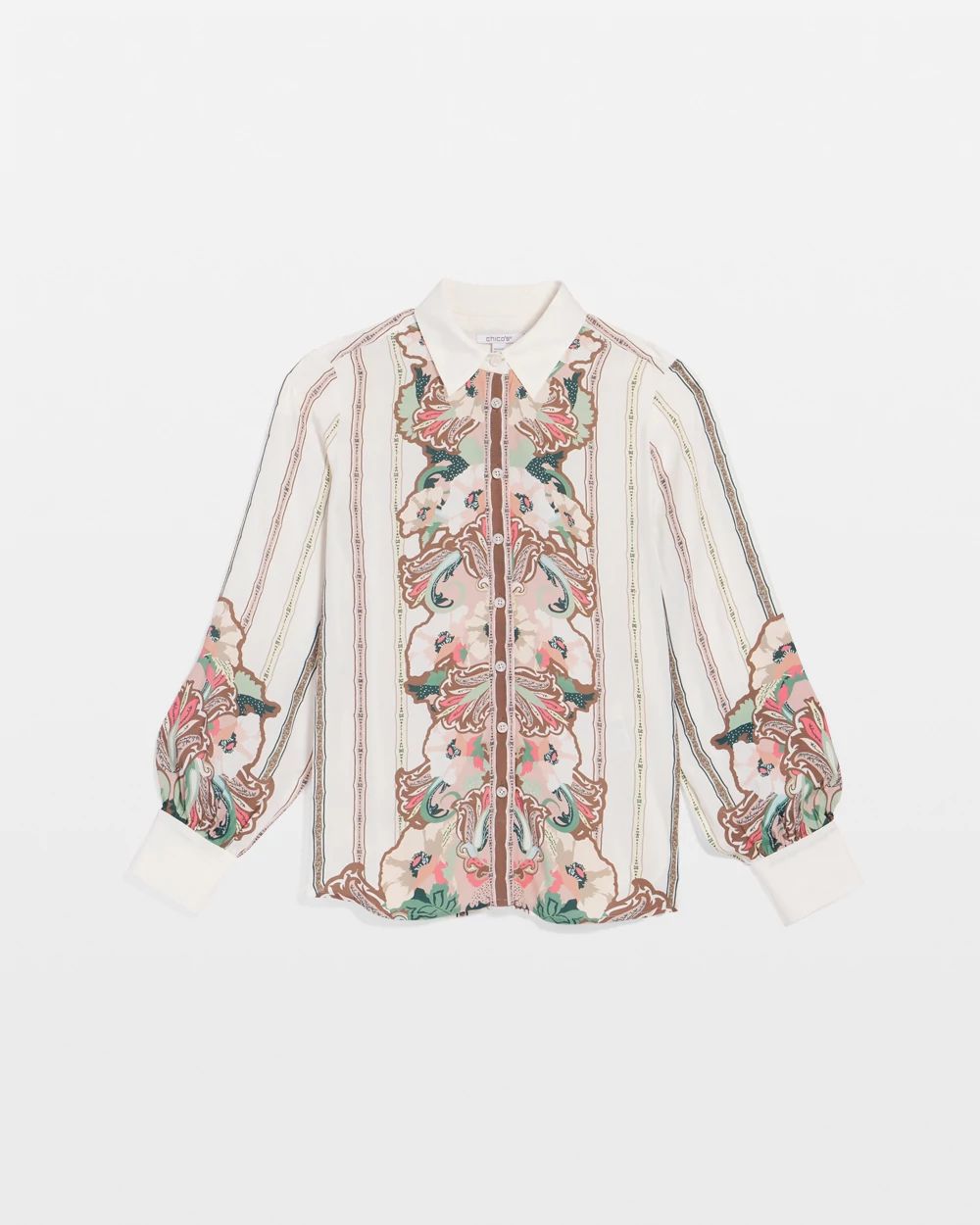 Silky Classic-Fit Shirt click to view larger image.