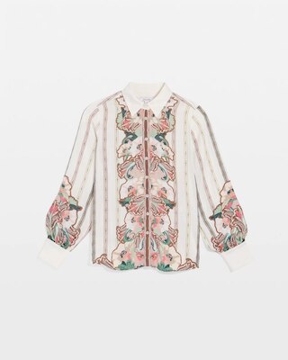 Silky Classic-Fit Shirt click to view larger image.