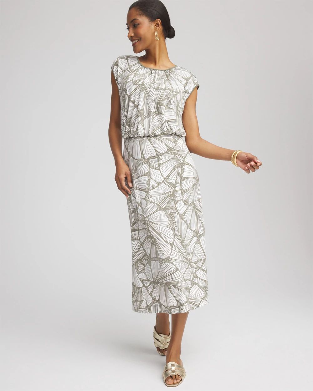 Petite Travelers™ Knit Jersey Day Dress