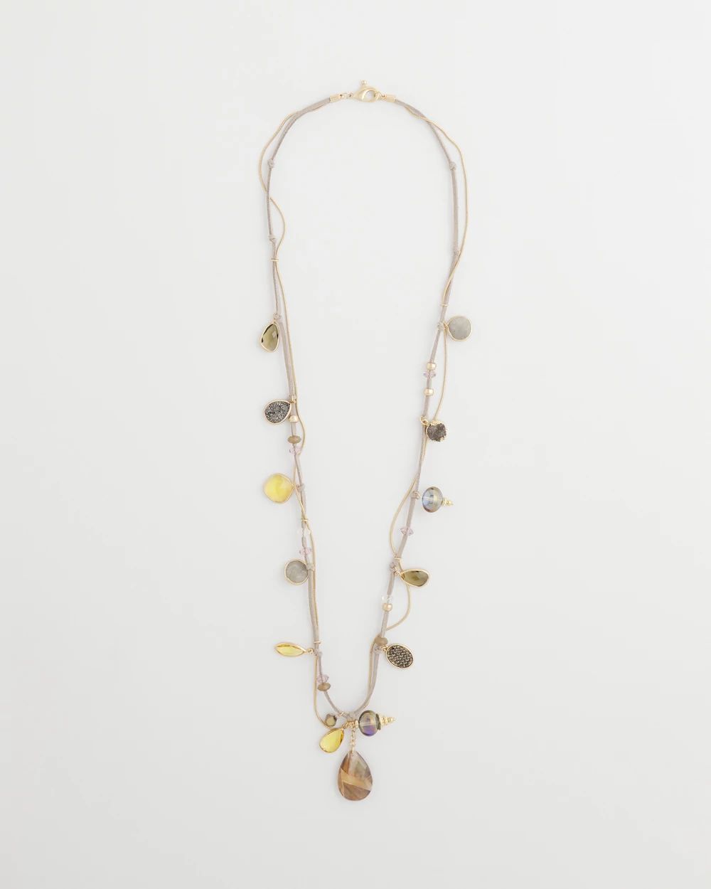 Drop Off Pendant Necklace