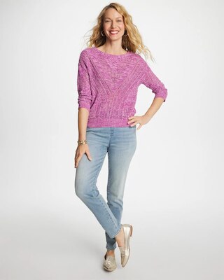 Pull-On Slim Ankle Jeggings click to view larger image.