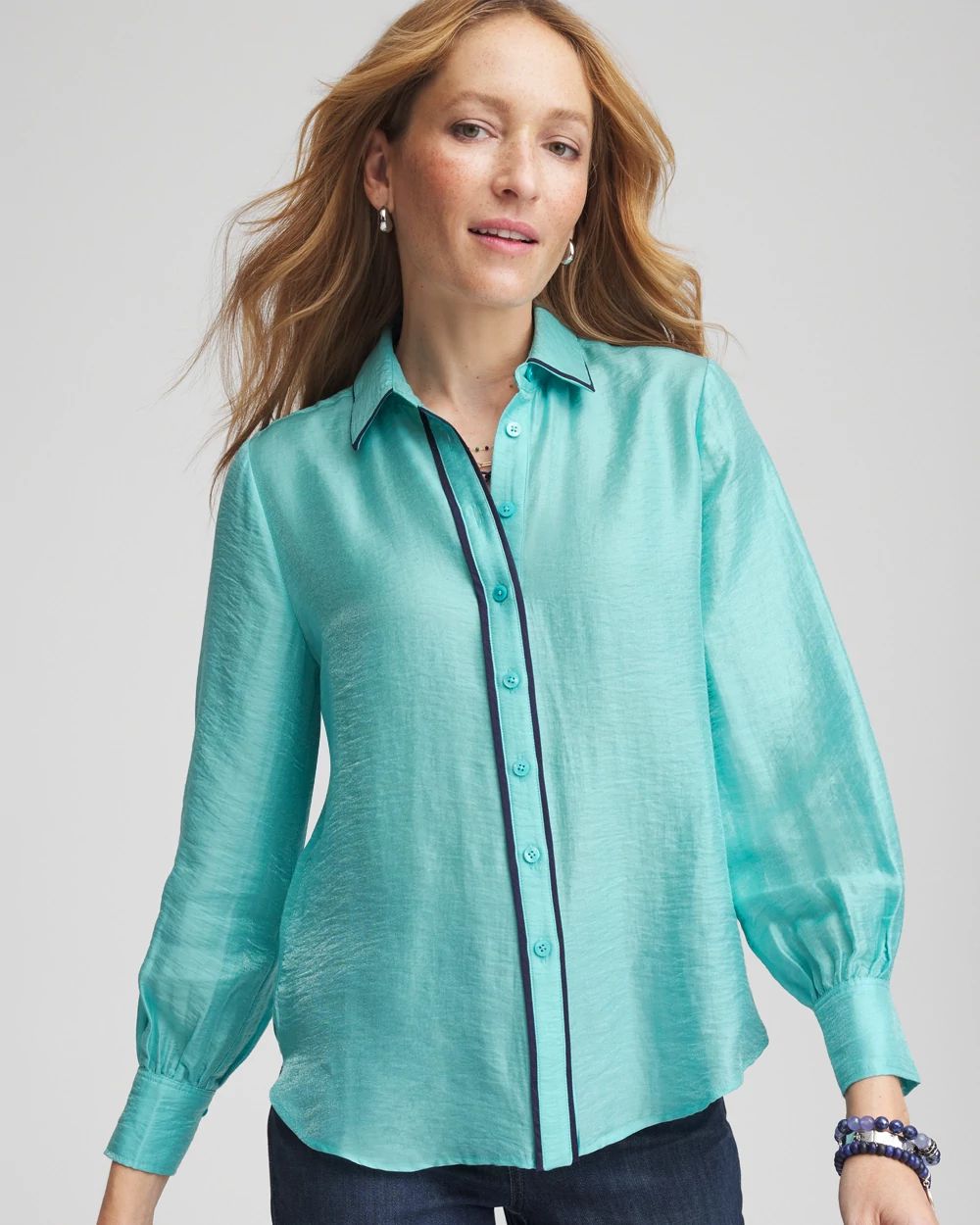 Classic Collared Dobby Shirt